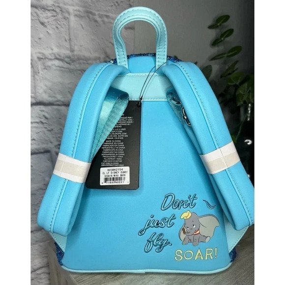 NWT COLLECTION LOUNGE EXCLUSIVE LF DUMBO SEQUIN BACKPACK! - Picture 4 of 9